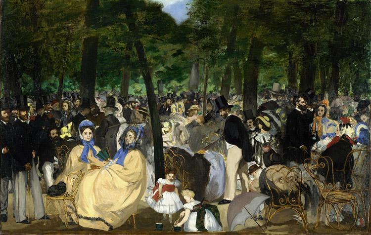 Edouard Manet Music in the Tuileries (nn02) Spain oil painting art